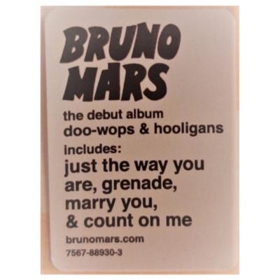 BRUNO MARS - DOO-WOPS HOOLIGANS | VINILO