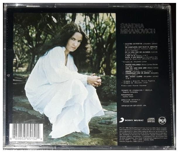 SANDRA MIHANOVICH - SANDRA MIHANOVICH | CD