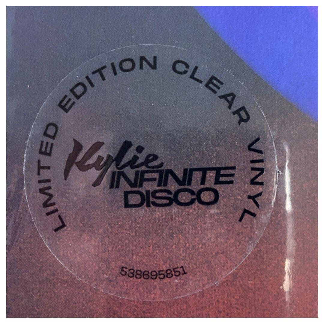 KYLIE MINOGUE - INFINITE DISCO (CLEAR VINYL) | VINILO