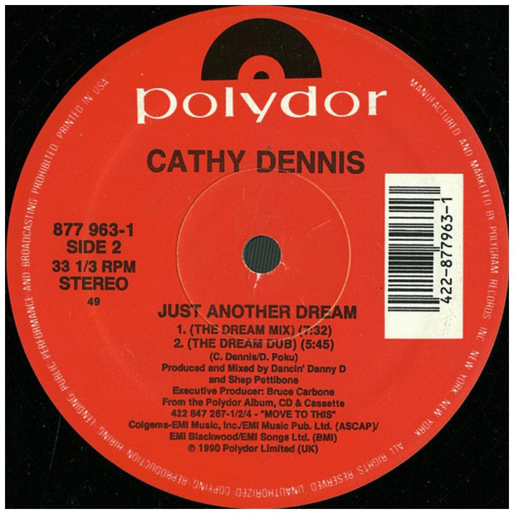 CATHY DENNIS - JUST ANOTHER DREAM | 12" MAXI SINGLE VINILO USADO