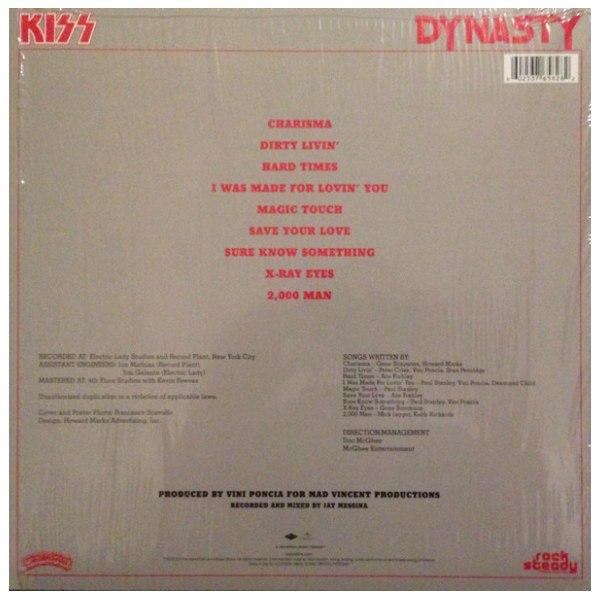 KISS - DYNASTY | VINILO