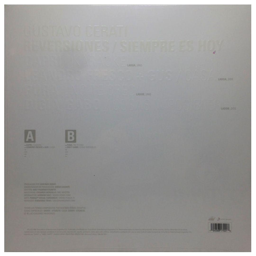 GUSTAVO CERATI - SIEMPRE ES HOY: REVERSIONES | VINILO