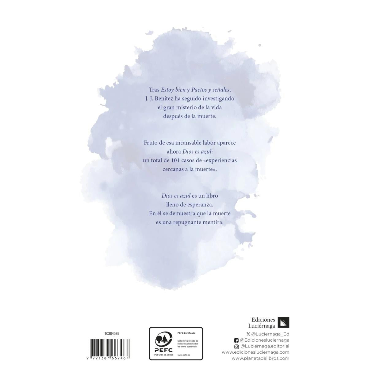 DIOS ES AZUL (TAPA RÚSTICA) - J. J. BENÍTEZ | LIBRO