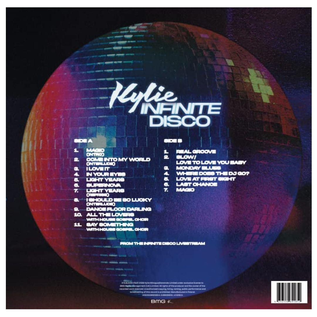 KYLIE MINOGUE - INFINITE DISCO (CLEAR VINYL) | VINILO