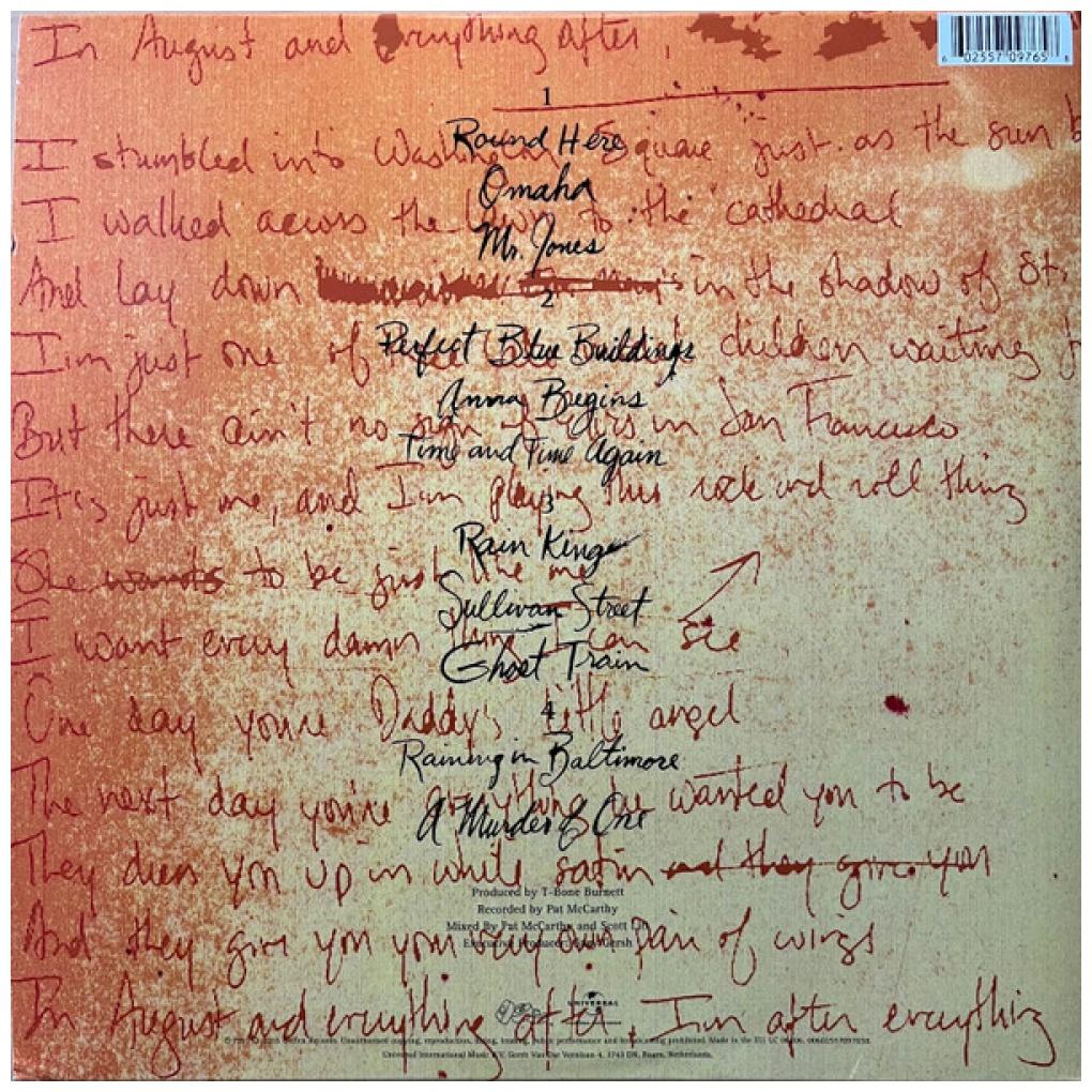 COUNTING CROWS - AUGUST & EVERYTHING AFTER (2LP) | VINILO