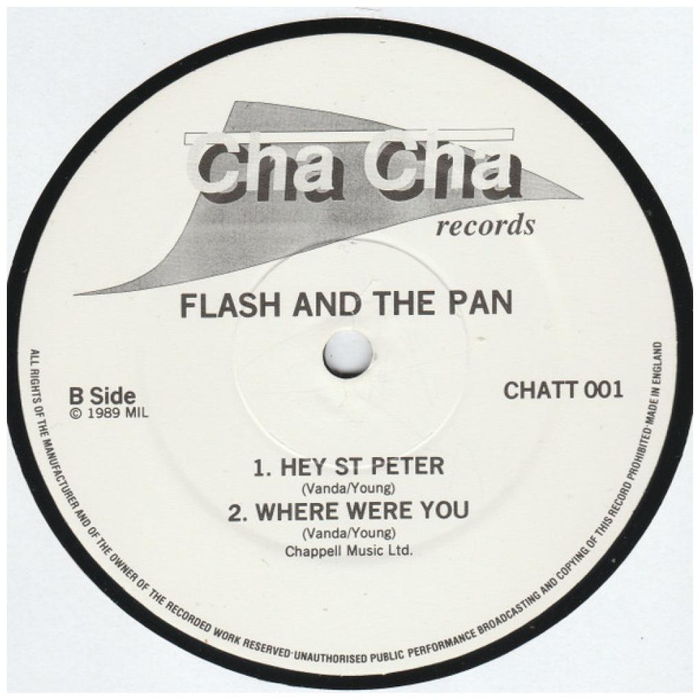 FLASH & THE PAN - WAITING FOR A TRAIN '89 | 12'' MAXI SINGLE USADO
