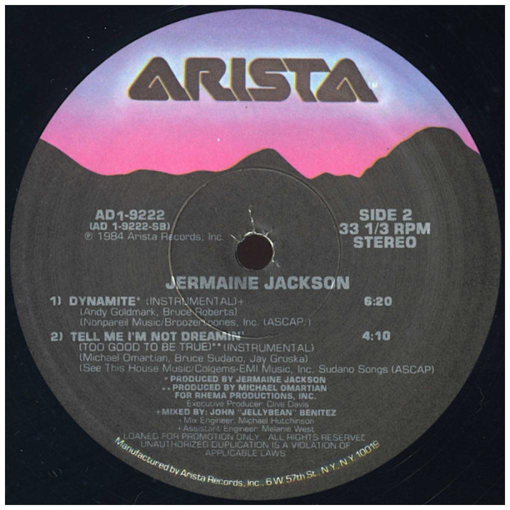 JERMAINE JACKSON - DYNAMITE | 12'' MAXI SINGLE USADO