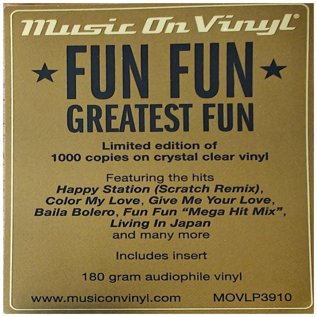 FUN FUN - GREATEST FUN | VINILO