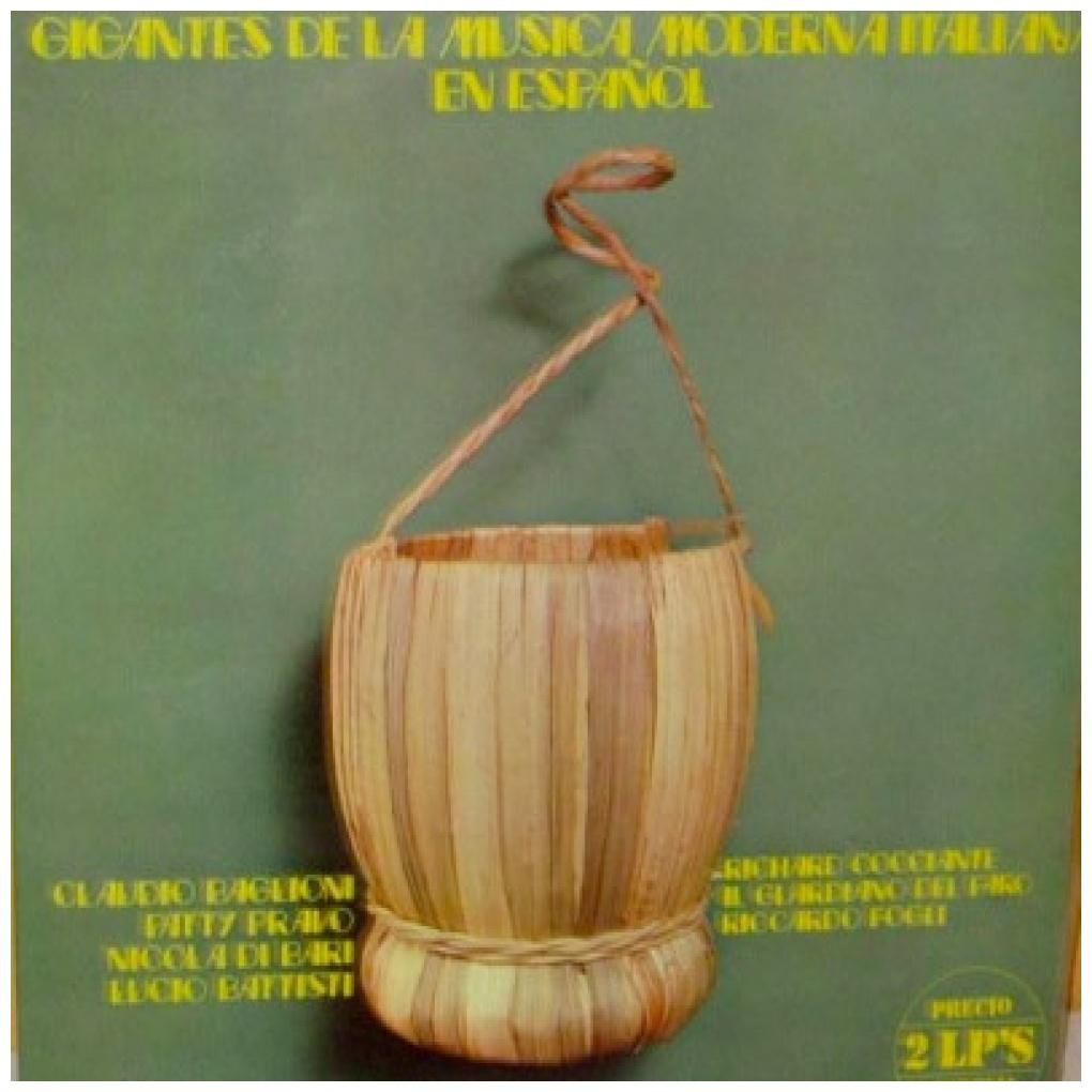 GIGANTES DE LA MUSICA MODERNA ITALIANA EN ESPAÑOL - VARIOS ARTISTAS (2LP) | VINILO USADO