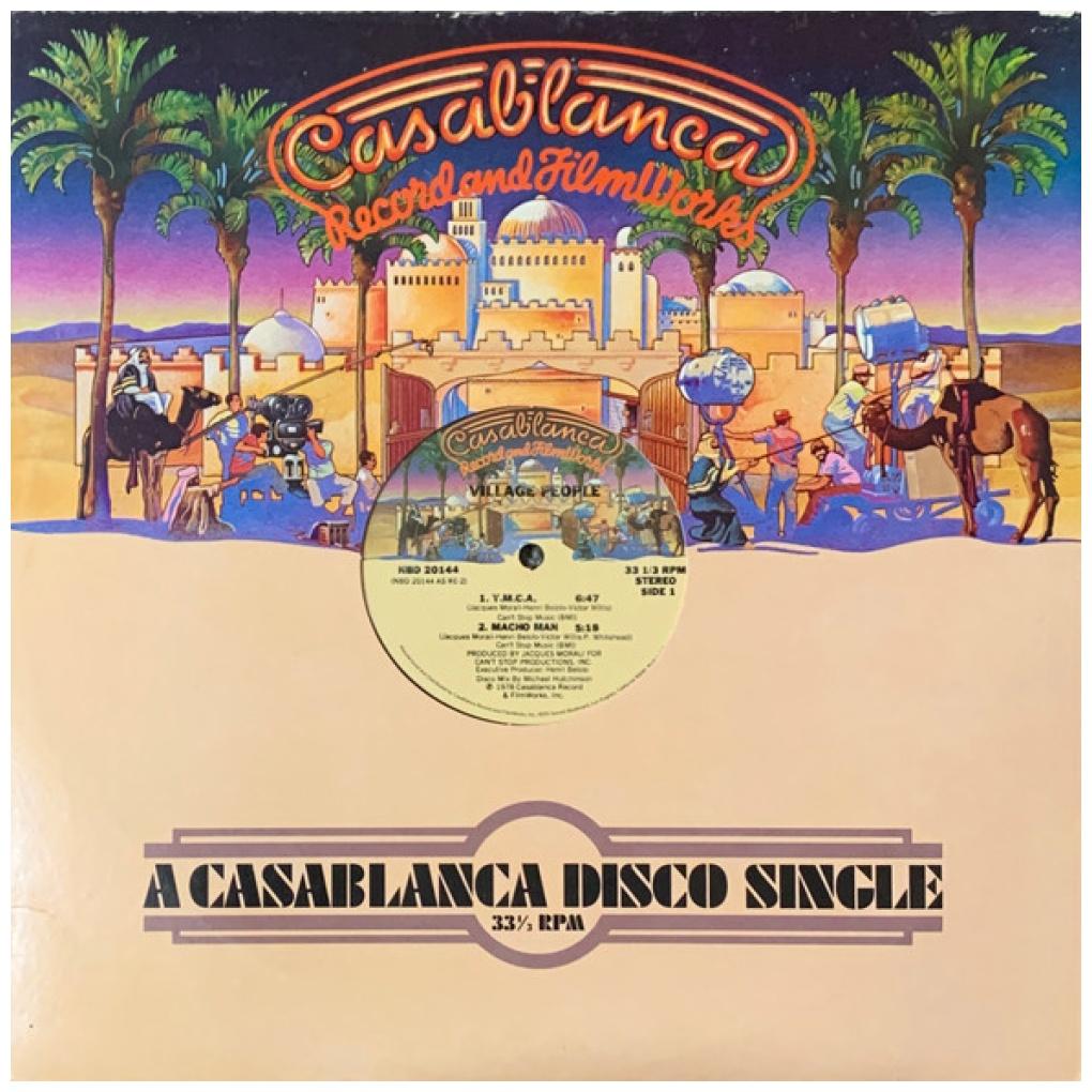 VILLAGE PEOPLE - Y.M.C.A./MACHO MAN | 12'' MAXI SINGLE USADO