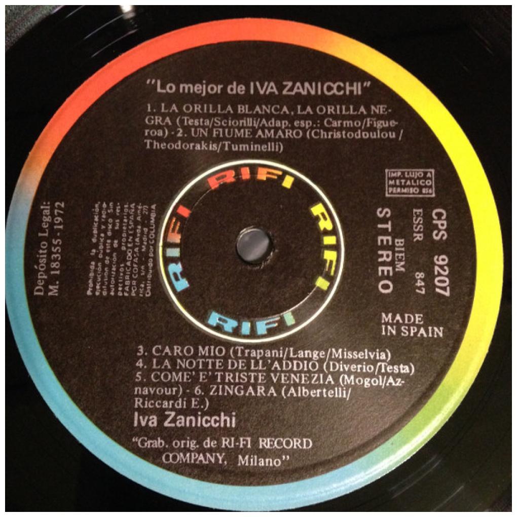 IVA ZANICCHI - LO MEJOR | VINILO USADO