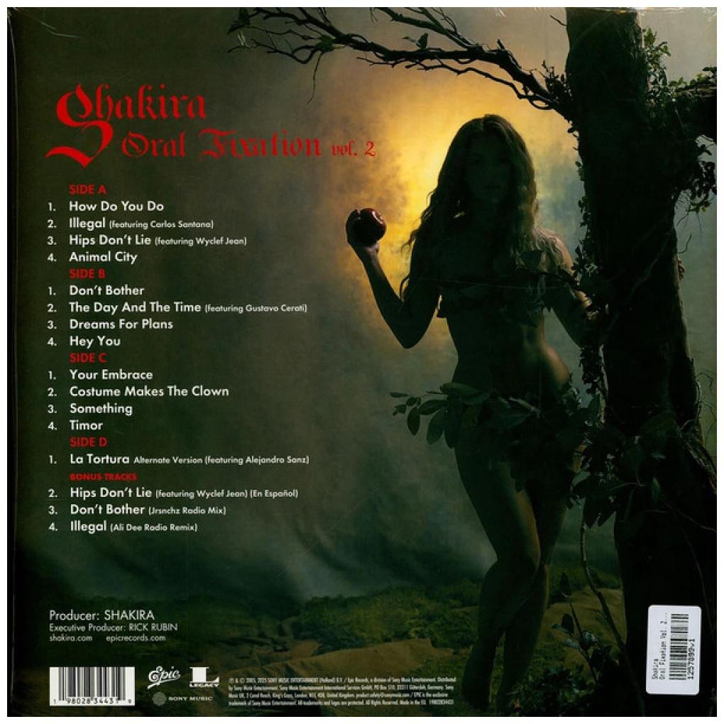 SHAKIRA - ORAL FIXATION VOL. 2 (2LP) | VINILO