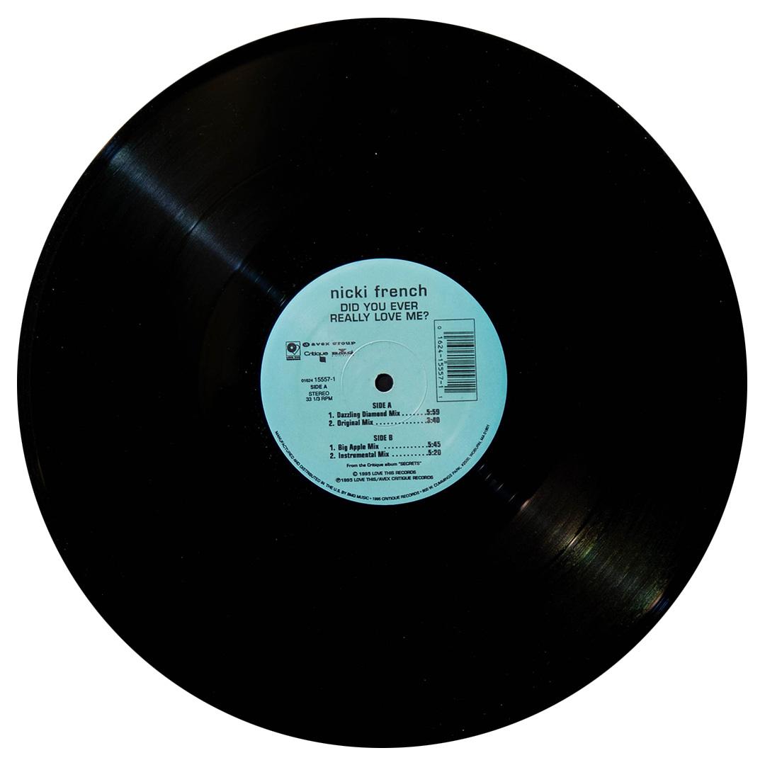 NICKI FRENCH - DID YOU EVER REALLY LOVE ME | 12" MAXI SINGLE USADO