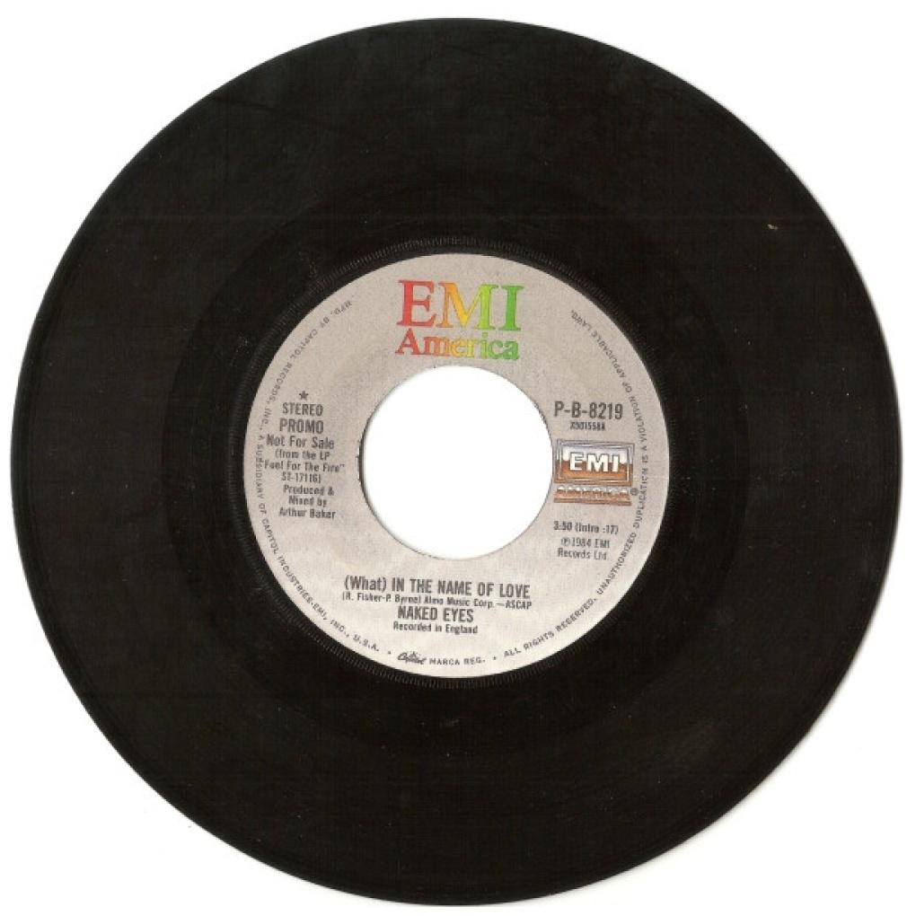 NAKED EYES - (WHAT) IN THE NAME OF LOVE | 7" SINGLE USADO
