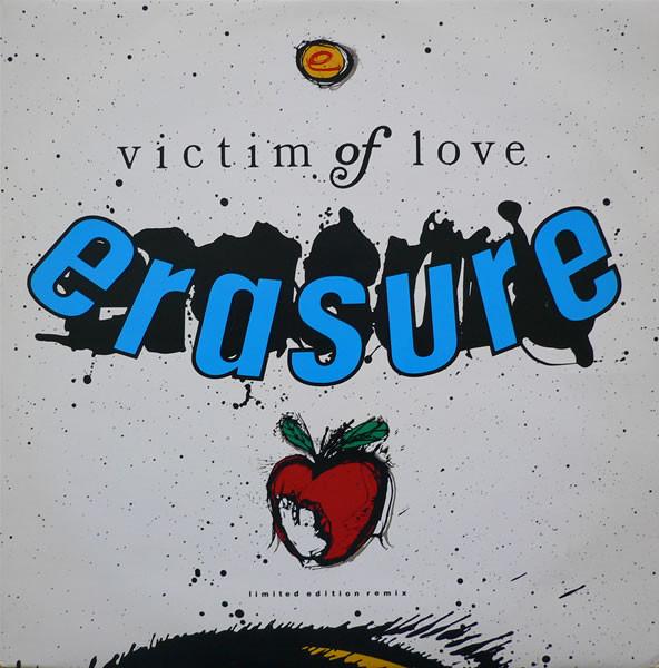 ERASURE - VICTIMS OF LOVE (BLUE VYNIL) | 12" MAXI SINGLE USADO