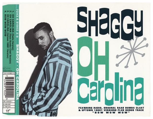 SHAGGY - OH CAROLINA | CD SINGLE USADO