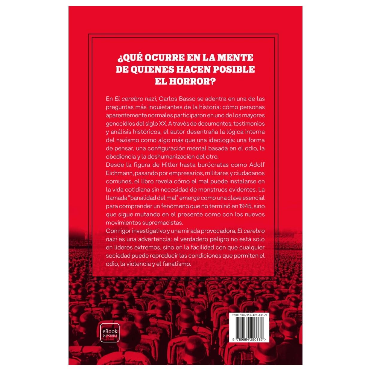 EL CEREBRO NAZI (TAPA RÚSTICA) - CARLOS BASSO | LIBRO