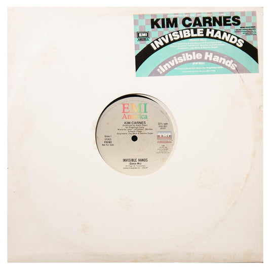 KIM CARNES - INVISIBLE HANDS | 12" MAXI SINGLE USADO