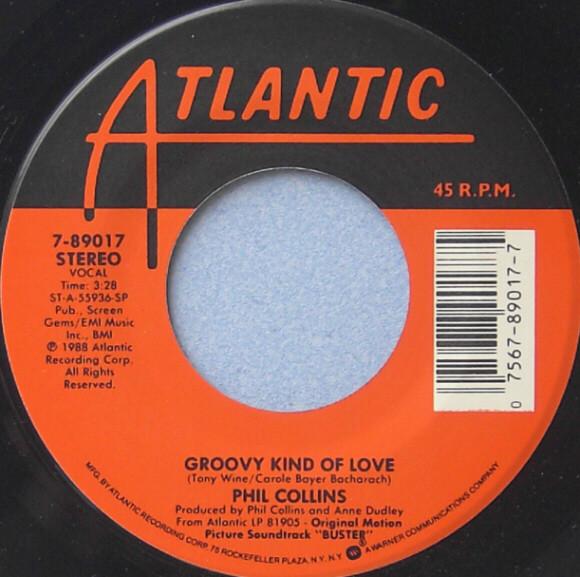 PHIL COLLINS - A GROOVY KIND OF LOVE | 7" SINGLE VINILO USADO