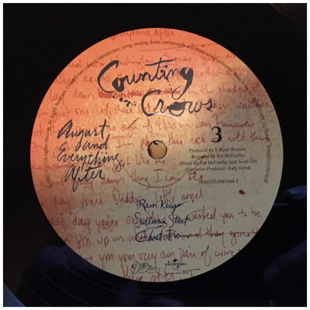 COUNTING CROWS - AUGUST & EVERYTHING AFTER (2LP) | VINILO
