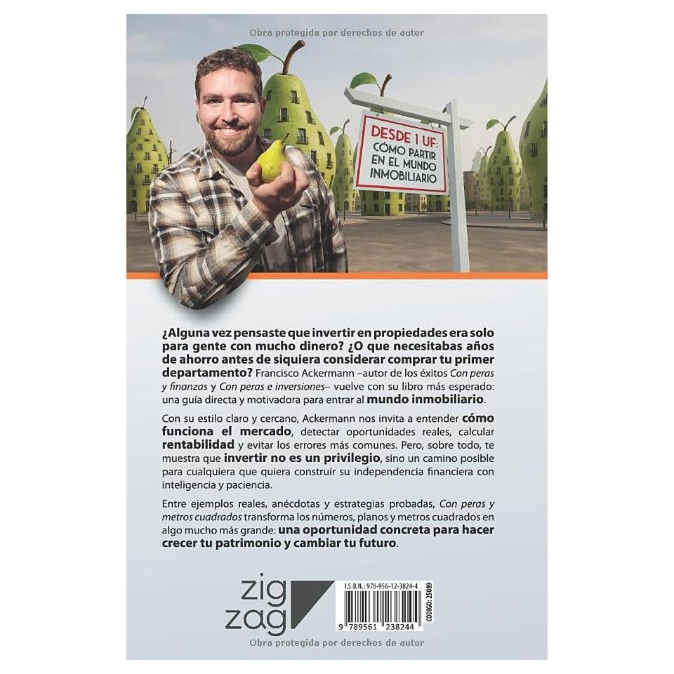 CON PERAS Y METROS CUADRADOS (TAPA BLANDA) - FRANCISCO ACKERMANN | LIBRO