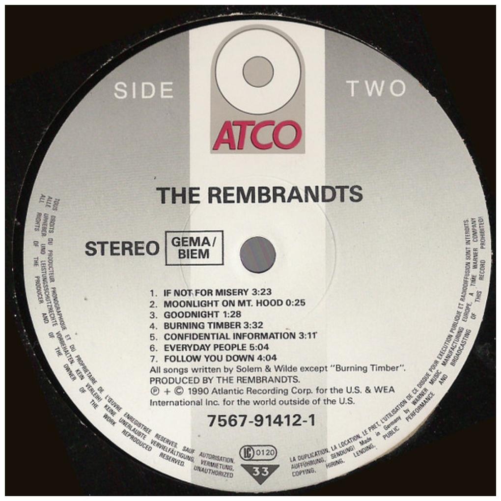 REMBRANDTS - THE REMBRANDTS | VINILO USADO