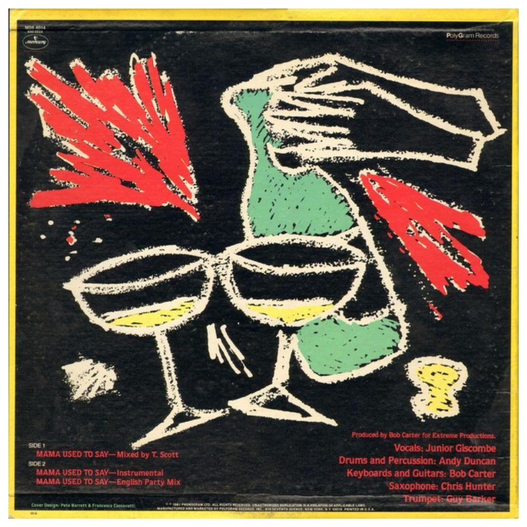 JUNIOR - MAMA USED TO SAY | 12" MAXI SINGLE VINILO