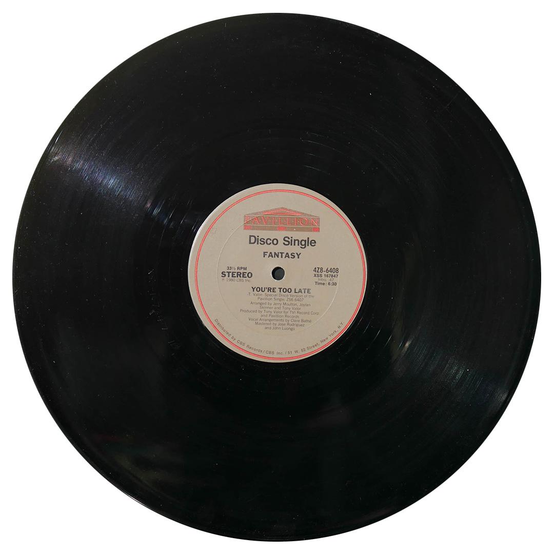 FANTASY - YOU RE TOO LATE | 12" MAXI SINGLE USADO
