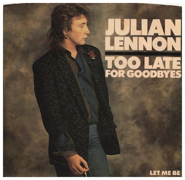 JULIAN LENNON - TOO LATE FOR GOODBYES | 7" SINGLE USADO
