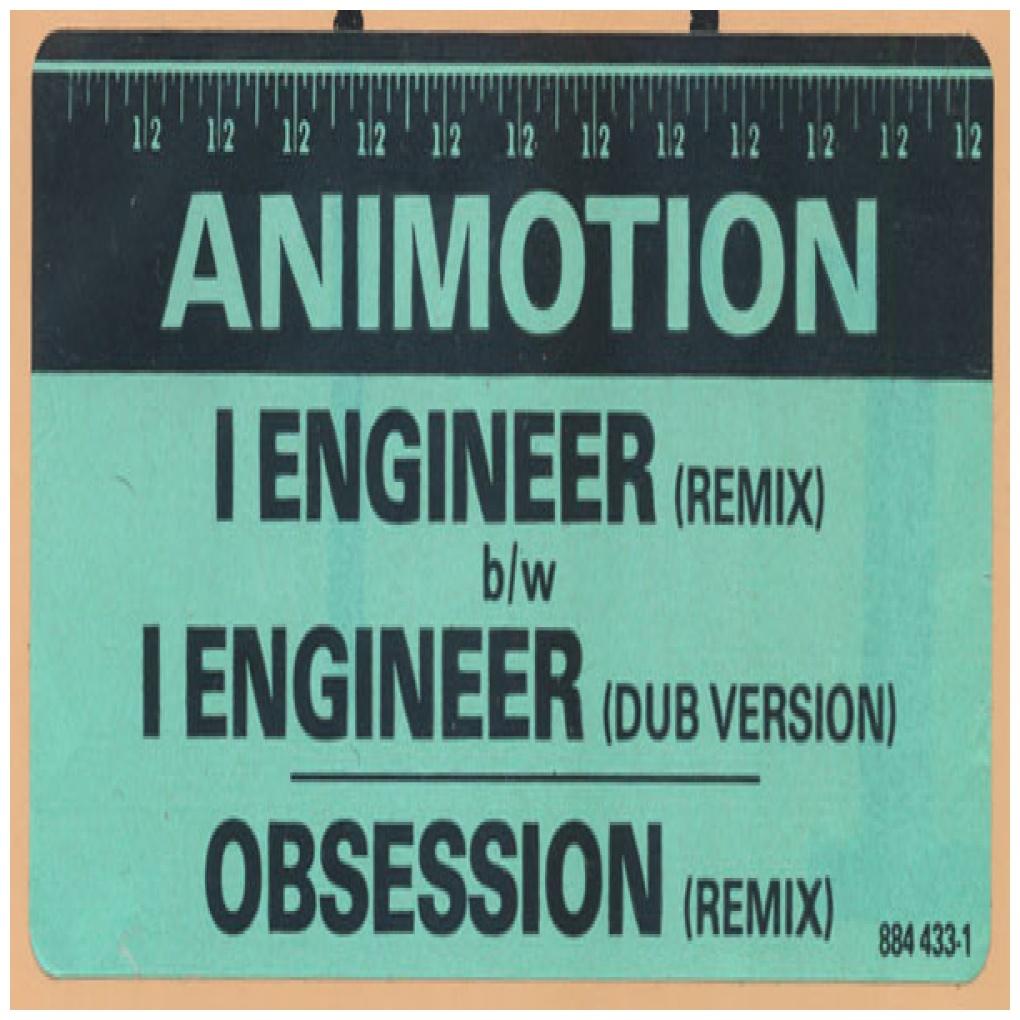 ANIMOTION - I ENGINEER (PROMO COPY) | 12'' MAXI SINGLE USADO
