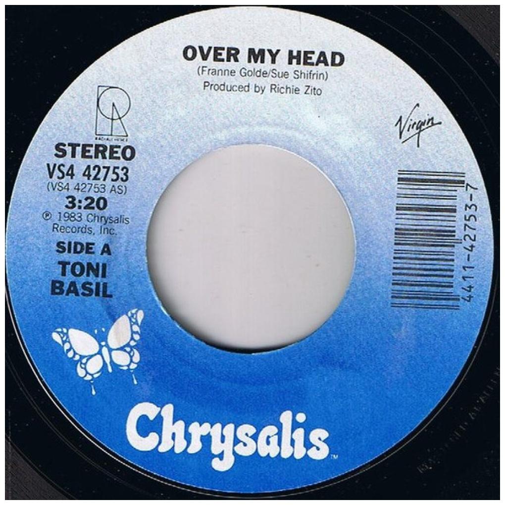 TONI BASIL - OVER MY HEAD | 7" SINGLE USADO