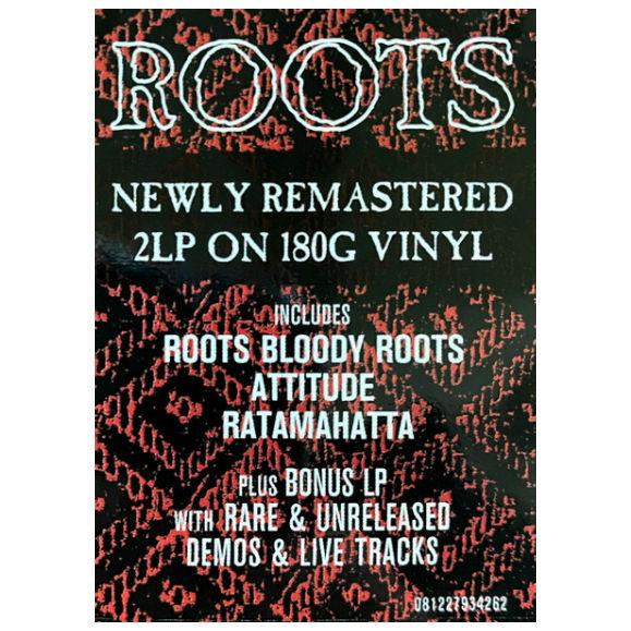 SEPULTURA - ROOTS (2LP) | VINILO