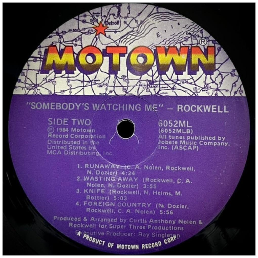 ROCKWELL - SOMEBODY'S WATCHING ME | VINILO USADO