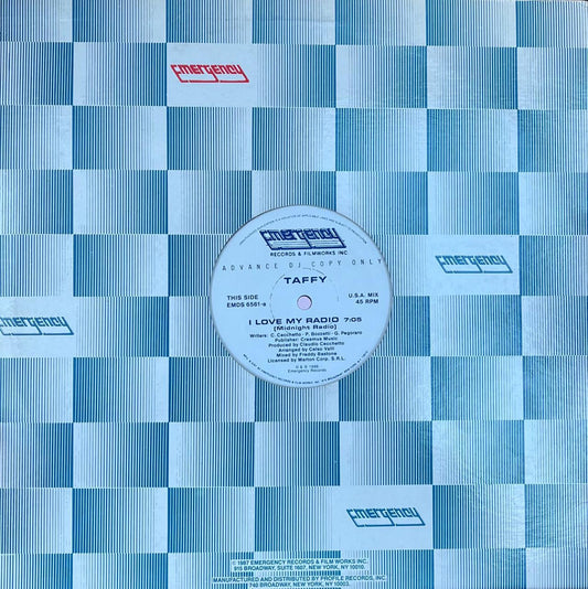 TAFFY - I LOVE MY RADIO | 12" MAXI SINGLE USADO