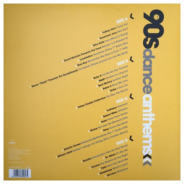 90S DANCE - 90S DANCE - ANTHEMS (2LP) | VINILO