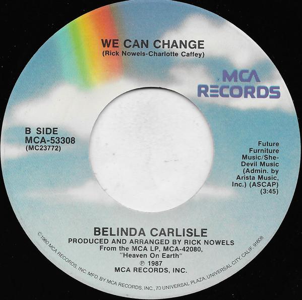BELINDA CARLISLE - CIRCLE IN THE SAND | 7" SINGLE VINILO USADO