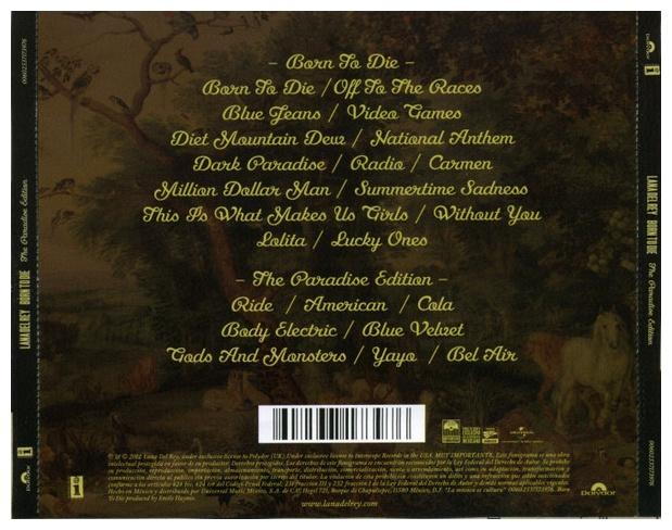 LANA DEL REY - BORN TO DIE (PARADISE EDITION-LTD) (2CD) | CD