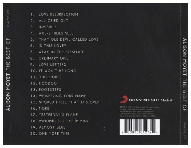 ALISON MOYET - THE BEST OF | CD
