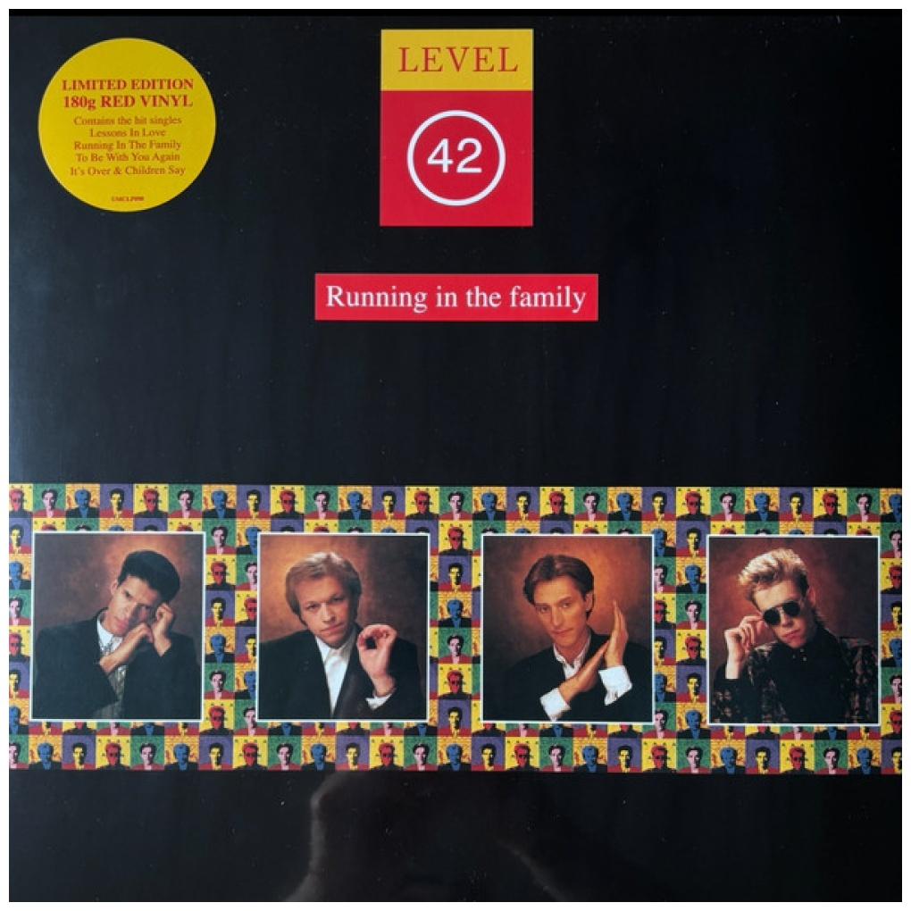 LEVEL 42 - RUNNING IN THE FAMILY (RED VINYL) | VINILO