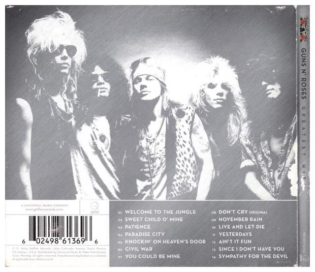 GUNS N ROSES - GREATEST HITS (DIGIPACK) | CD