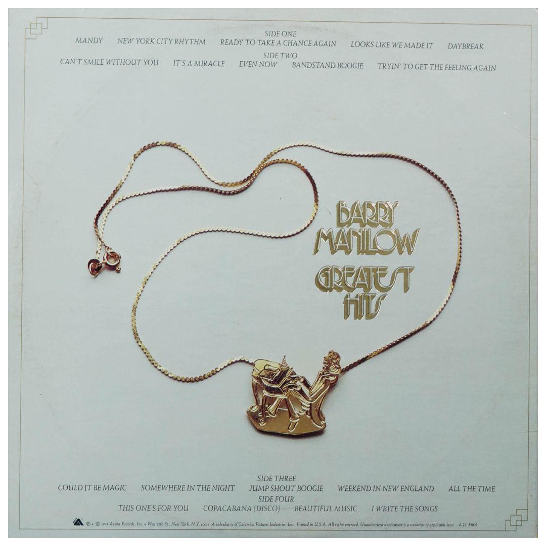 BARRY MANILOW - GREATEST HITS (2LP) | VINILO USADO