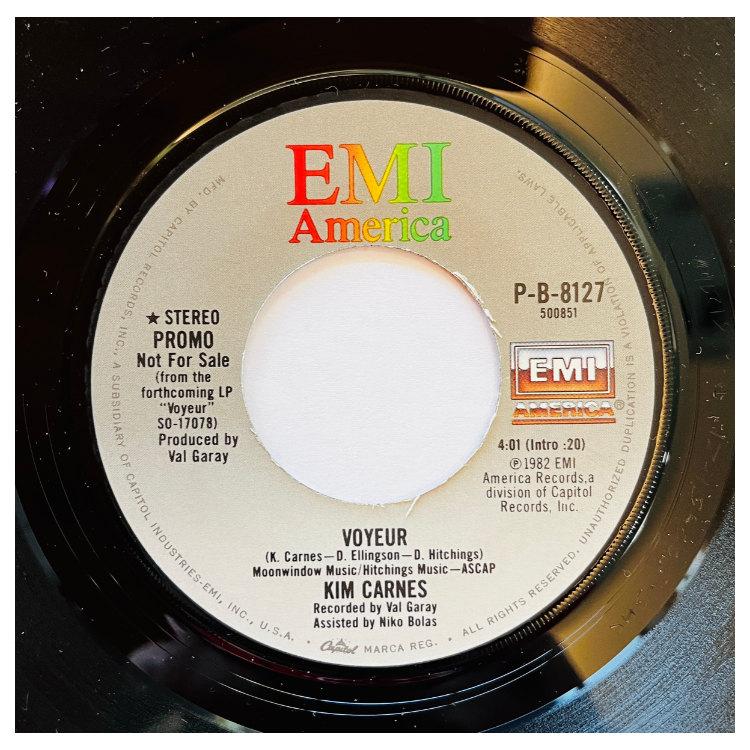 KIM CARNES - VOYEUR | 7" SINGLE VINILO USADO