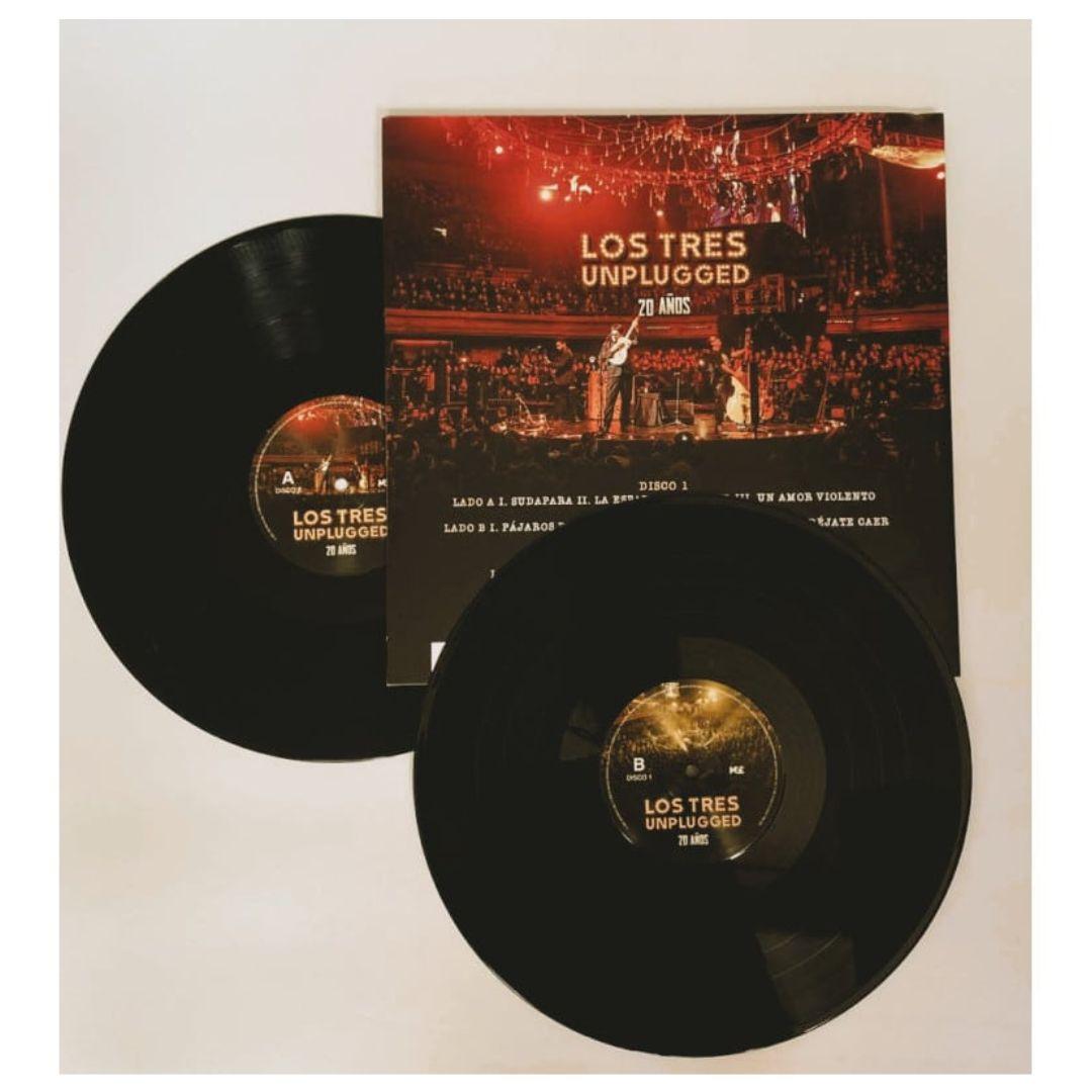 LOS TRES - UNPLUGGED 20 ANOS (2LP) | VINILO