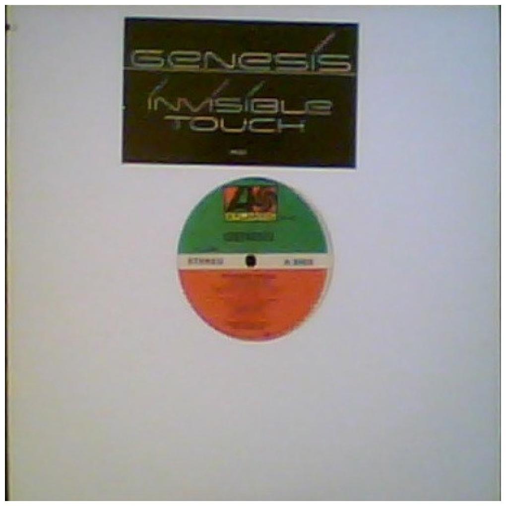 GENESIS - INVISIBLE TOUCH (LP VERSION) | 12" MAXI SINGLE VINILO USADO
