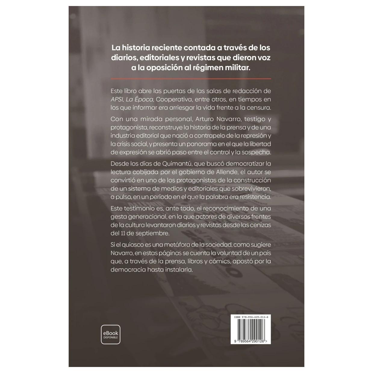 UN EDITOR EN DICTADURA (TAPA RÚSTICA) - ARTURO NAVARRO | LIBRO