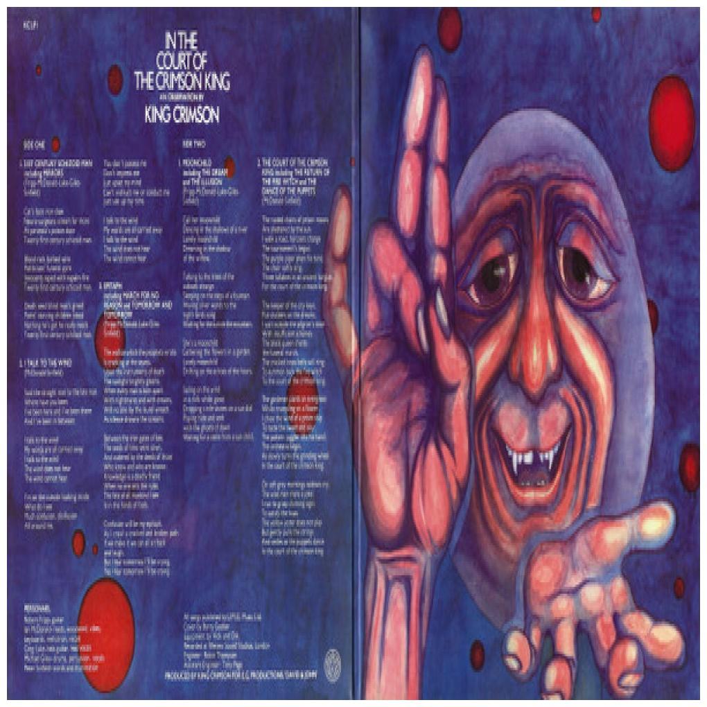 KING CRIMSON - IN THE COURT OF THE CRIMSON KING (200 GRAM SUPER HEAVYWEIGHT VINYL) | VINILO
