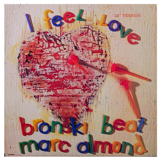 BRONSKI BEAT FT. MARC ALMOND - I FEEL LOVE | 12 MAXI SINGLE USADO
