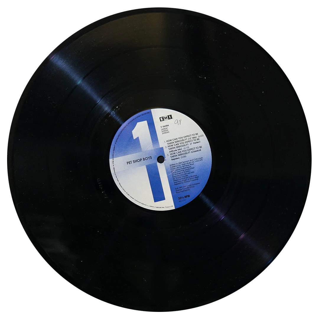 PET SHOP BOYS - HOW CAN YOU EXPECT TO BE TAKEN SERIOUSLY? | 12" MAXI SINGLE USADO