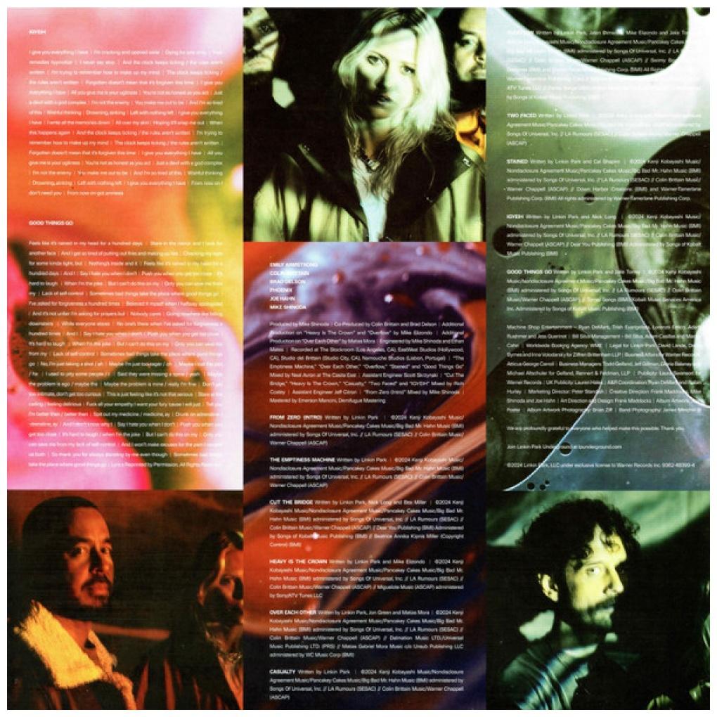 LINKIN PARK - FROM ZERO (TURQUOISE VINYL) | VINILO