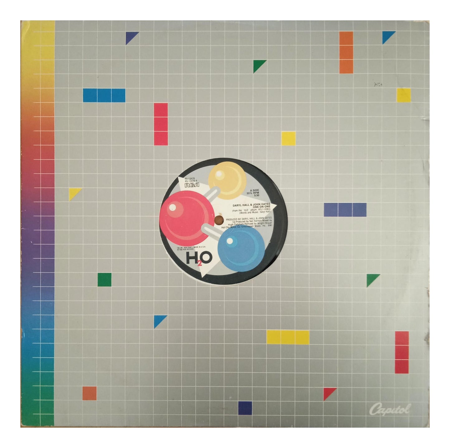 DARYL HALL AND JOHN OATES - ONE ON ONE | 12" MAXI SINGLE USADO